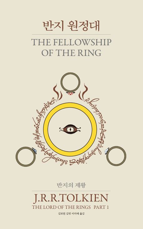 El señor de los anillos: La comunidad de anillo Versión en Coreano. 반지의 제왕 1: 반지 원정대
